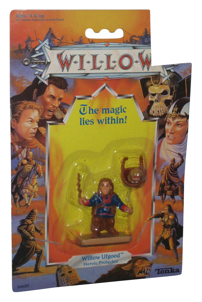 Vintage 1988 Willow Ufgood Heroic Protector 2" Action Figure Tonka 2 PACK 