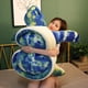 thumbnail image 2 of 1pc 35-80cm Colorful Plush Tortoise Toy Cute Turtle Plush Pillow Big Stuffed Cushion for Girls Baby Vanlentine GiftBlue35cm Deng Xun unisex, 2 of 2