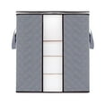 thumbnail image 1 of Xihbxyly Bolsa para Guardar Colchas, Gran Capacidad para Guardar Ropa, Cremallera Reforzada, Tejido Transpirable, Ideal para Organizar Armarios, Ideal para Dormitorios, 70 X 50 X 30 Cm., 1 of 1