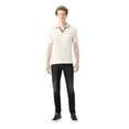 thumbnail image 4 of Avva Men's Regular Fit, Short Sleeve, Polo Neck, Sweater-Knitwear Plain T-Shirt, X-Large, White, 4 of 6
