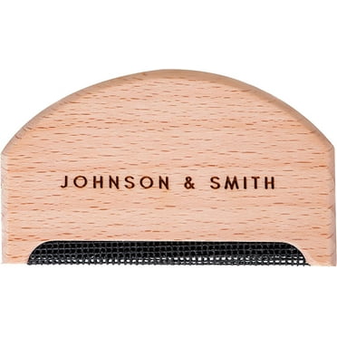 Johnson & Smith Sweater Comb - Cashmere Sweater Shaver Lint Scraper - Easy Grip Cashmere Comb - Multifunction Fabric Clothes Shaver Cashmere Pill Remover - Travel Pilling Remover Brush with Pouch