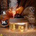 thumbnail image 4 of Humidificadores silenciosos para dormitorio: humidificador pequeño para el hogar con luz nocturna y proyector de estrellas para niños, bebés y niñas como el mejor regalo JAMW Sencillez, 4 of 5
