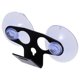 thumbnail image 1 of 1 Set Car Windshield Suction Cup Mount for Radar Plastic Radar Hanging Holder with Cradle Bracket for Vehicle Navigation Systems, 1 of 2