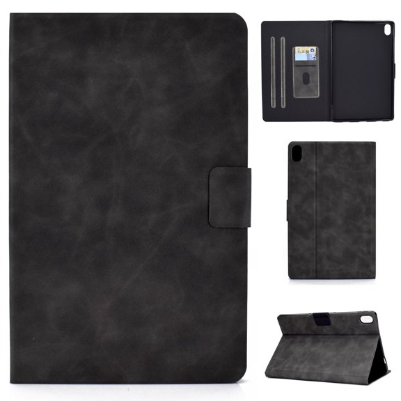 Dteck Case for  iPad 11-inch (A16) 2025 /iPad 10th Generation 10.9-inch 2022,Magnetic Leather Case Smart Card Pocket Wallet Kickstand Cover for iPad 10th/11th Gen,Black