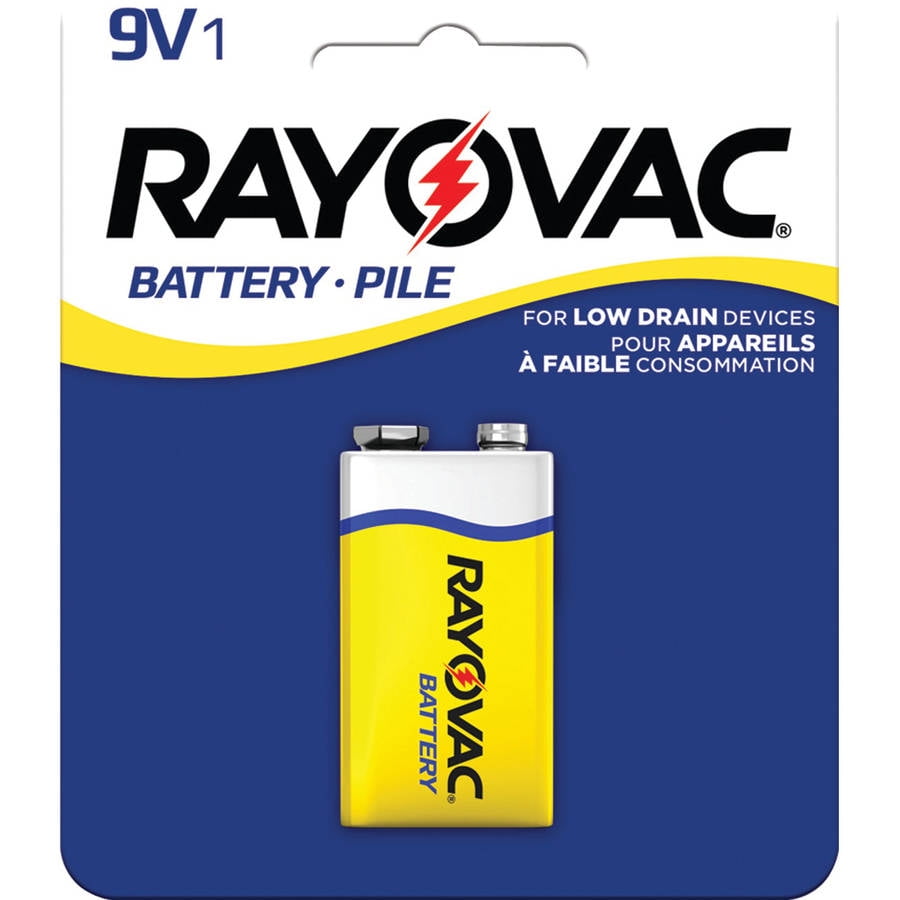 Rayovac D16041f Heavyduty 9volt Battery