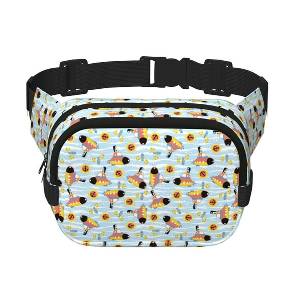 Gaeub Submarine With Fishes Undersea print Collapsible Cooler Bag Insulated,Leakproof Food Bag for Hot or Cold Food Delivery,Travel Insulated Bag, or Beach Cooler Bags