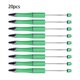 thumbnail image 2 of 20Pcs DIY Beaded Pens Rotating Plastic Beaded Ballpoint Pen Shaft for DIY Pen Decoration Supplies Office School(Green), 2 of 5