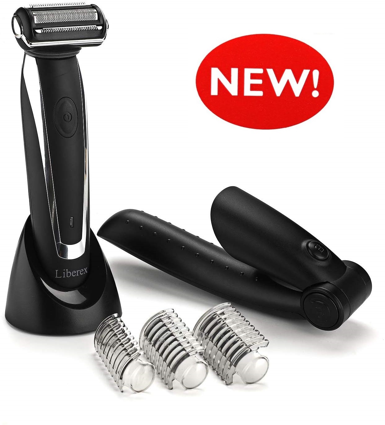 Electric Back Shaver,Foldable Stretchy Men Back Shavor for