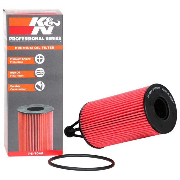 K&N Premium Oil Filter Designed to Protect your Engine Fits Select