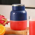 thumbnail image 5 of Portable Blender Bottle with Cup,Portable Blender for Smoothies and Shakes,500ml Electric Protein Shaker Bottle with Travel Lid for Kitchen, Gym & Office,Smoothie Blender Cup,Fresh Juice Blender, 5 of 9