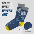 thumbnail image 5 of Busch Light Blue Fish Crew Socks, 5 of 10