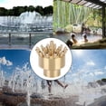 thumbnail image 4 of Copper Material Fountain Sprinkler, Fine Workmanship Landscape Nozzle, Home Courtyard Swimming Pool for SPA Pool, 4 of 7