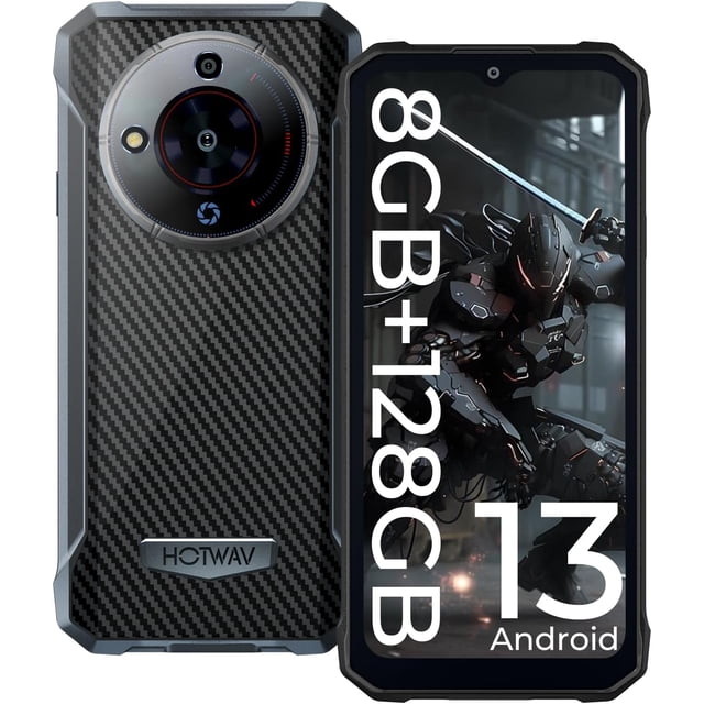 Smartphone HOTWAV T7 8 GB de RAM 128 GB de ROM 6.52 pulgadas Android 13