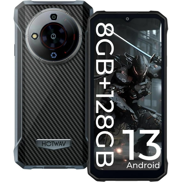 Smartphone HOTWAV T7 8 GB de RAM 128 GB de ROM 6.52 pulgadas Android 13