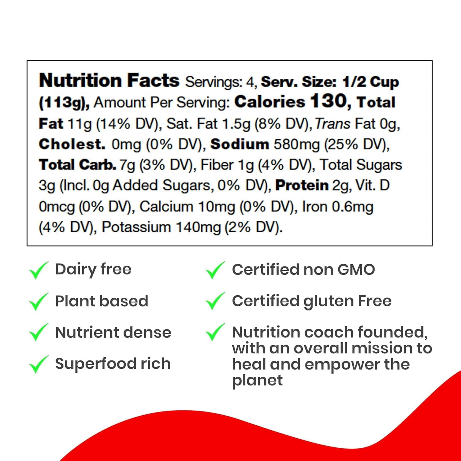 LIVWELL Calabrian Chili Pepper Romesco Pasta Sauce, Vegan, Dairy Free, Spicy, 16 oz