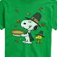 thumbnail image 3 of Peanuts - Thanksgiving Scene - Men's Short Sleeve Graphic T-Shirt, 3 of 6