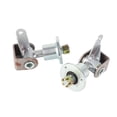 thumbnail image 1 of Cojinete de cubo de rueda delantera de 17 mm con 3 pernos, brida de dirección, eje de muñón para neumáticos de 5 pulgadas, karts, ATV, cuatrimotos, 1 of 14