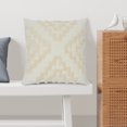 thumbnail image 7 of Bloomingville Cotton Tufted Pillow with Pattern and Chambray Back, 7 of 7