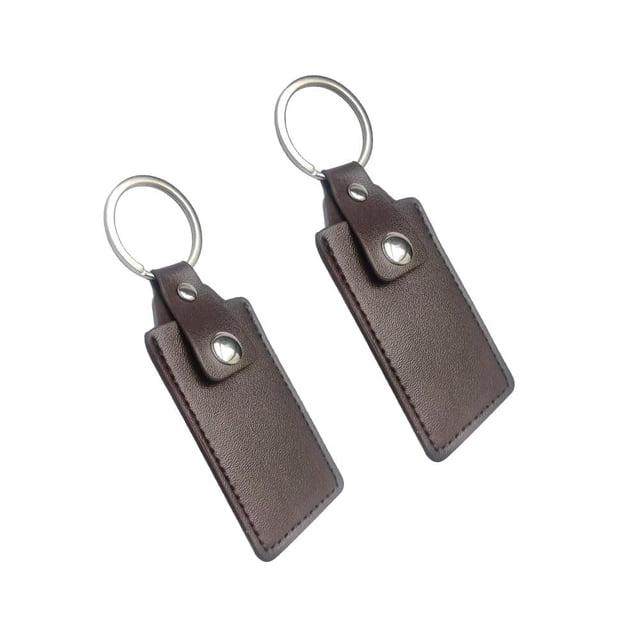 Funda de almacenamiento USB XNDGURE de piel para unidad flash USB (2 unidades)