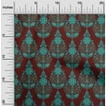 thumbnail image 1 of oneOone Organic Cotton Voile Fabric Floral & Paisley Block Decor Fabric Printed BTY 42 Inch Wide, 1 of 4