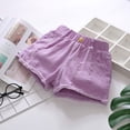 thumbnail image 2 of Girls Jean Shorts Kids Cute Girls Loose Fashion Casual Thin Summer Denim Shorts 9-10T, 2 of 4