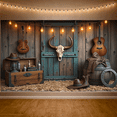 thumbnail image 2 of Rustic Design Cowboy Banner Western Theme Decoration Vintage Wooden Elements for Western Party Theme Party Cowboy Event, 2 of 9