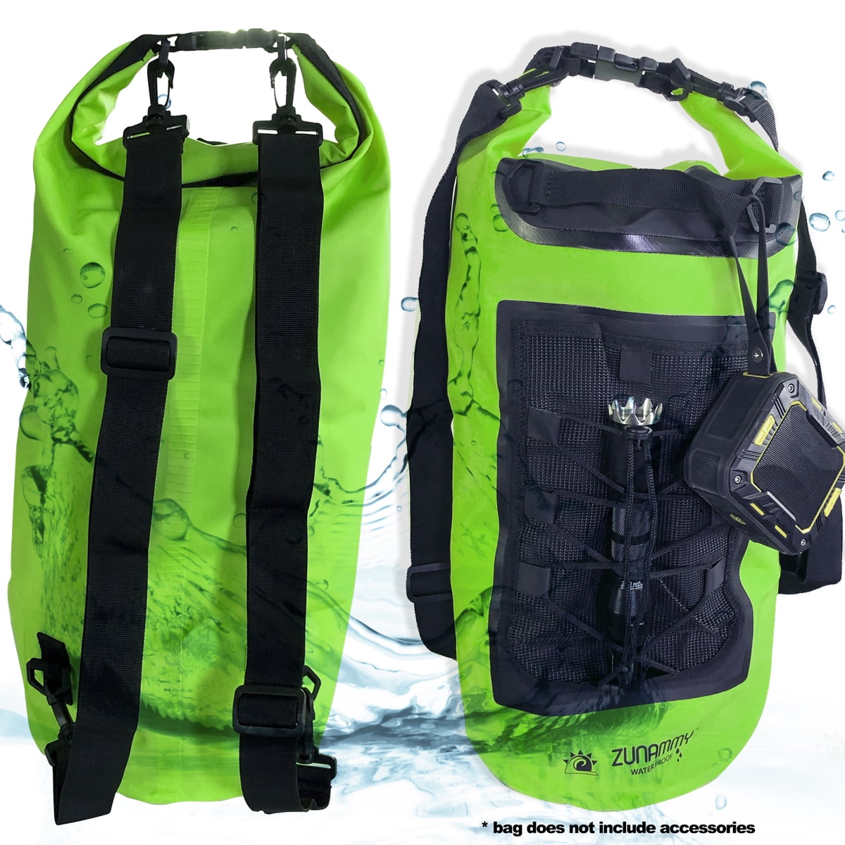 6-pack waterproof packsack set floating dry bags holds the 