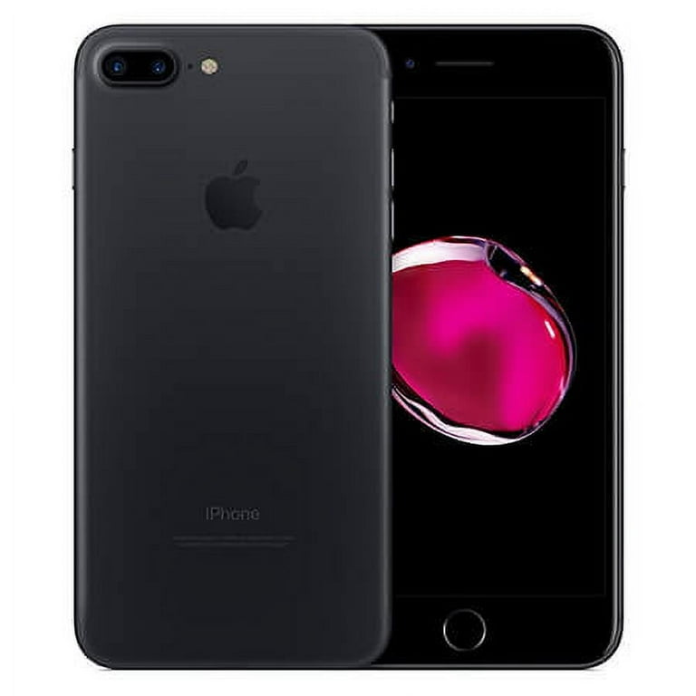 話題の人気 Matte 128GB Plus 7 iPhone Apple Restored Black Unlocked GSM スマートフォン本体