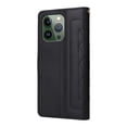 thumbnail image 4 of JTCASES Compatible with iPhone 13 Pro 6.1 inch Case Wallet Flip Folio Case [Kickstand] with RFID Blocking Card Holders [Shockproof] and Wrist Strap Phone Cover for Men Women Girls, Black, 4 of 13