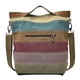 thumbnail image 1 of Bolsa de compras de bolsas portátiles de lona de lona de múltiples capas 1pc (color surtido), 1 of 6