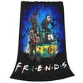 thumbnail image 3 of Halloween Scream Throw Blanket Horror Movies Flannel Fleece Blanket Scream Blanket Soft Lightweight All Season Throws For Outdoor Travel Xmas Gifts Bedroom Sofa Livingroom, 3 of 7