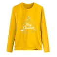 thumbnail image 5 of RKSTN Blouses pour Femmes Mode Décontractée Imprimé de Noël Col Rond Manches Longues Amples Blouses pour Femmes Habillées Décontractées, 5 of 5