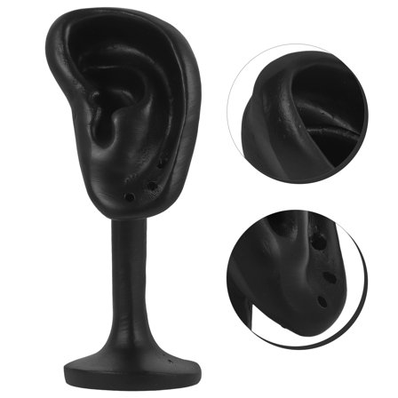 Uonlytech Earring Display Stand Black Resin for Jewelry Display Home and Retail