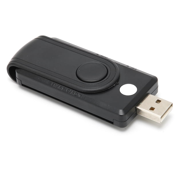 Card Reader, Smart Card Reader Convenient Portable Small Size Practical Mini For Chip Cards For Banks For Post Offices