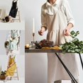 thumbnail image 1 of 2020 Tabliers Carrés Oversize pour Femmes en Coton Croisé Tablier Japonais Robes à Enfiler, 1 of 4