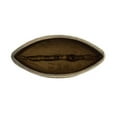 thumbnail image 3 of A&B Home Gold Aluminum Vase with Wood Grain Pattern 6.1" x 2.6" x 9.8", 3 of 4