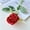 Red, variant on Realistic Artificial Bulgarian Rose - Elegant Home Decor for Weddings and Special Occasions
