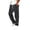 Dark Gray, variant on Mens Cargo Sweatpants with Multiple Pockets Casual Fashion Elastic Waist Drawstring Relaxed Fit Wide Leg Joggers Dark Gray