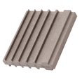 thumbnail image 2 of Edge Skiving Grinding Tool DIY Steel Material Durable Convenient Leather Edge Sharpener for 6mm Wide Shovel Repair Grey Quadrate Slot, 2 of 3