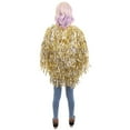 thumbnail image 4 of HPO Adult Tinsel Jacket Unisex Cosplay, Halloween Costume with Loose Fit, Large, 4 of 7