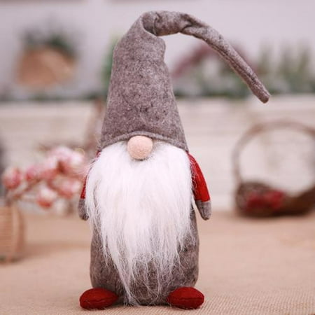Christmas Decorations Forest Old Man Long Beard Doll Christmas