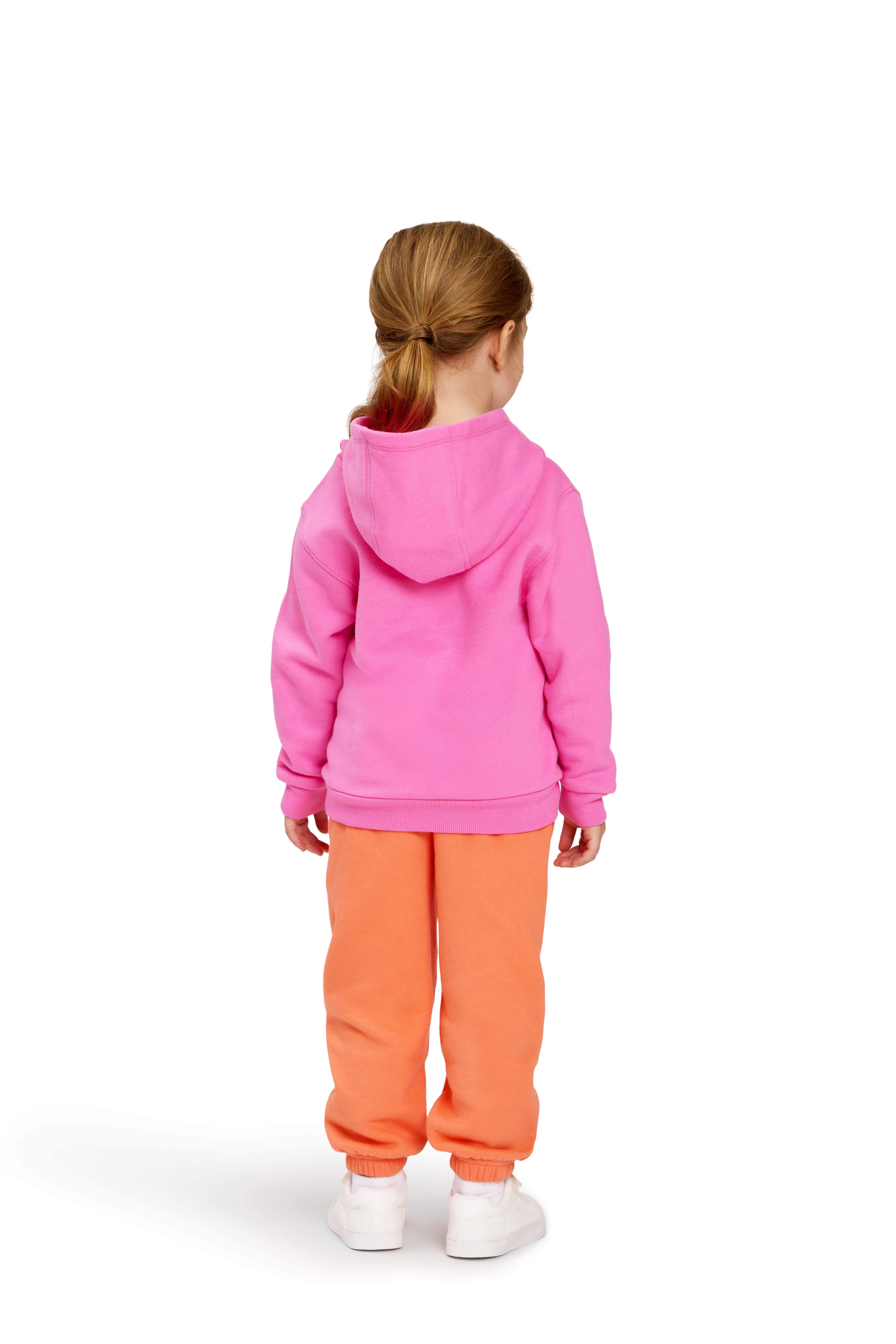 Color Mix by Garanimals Toddler Butter Fleece Hoodie, Sizes 2T-5T