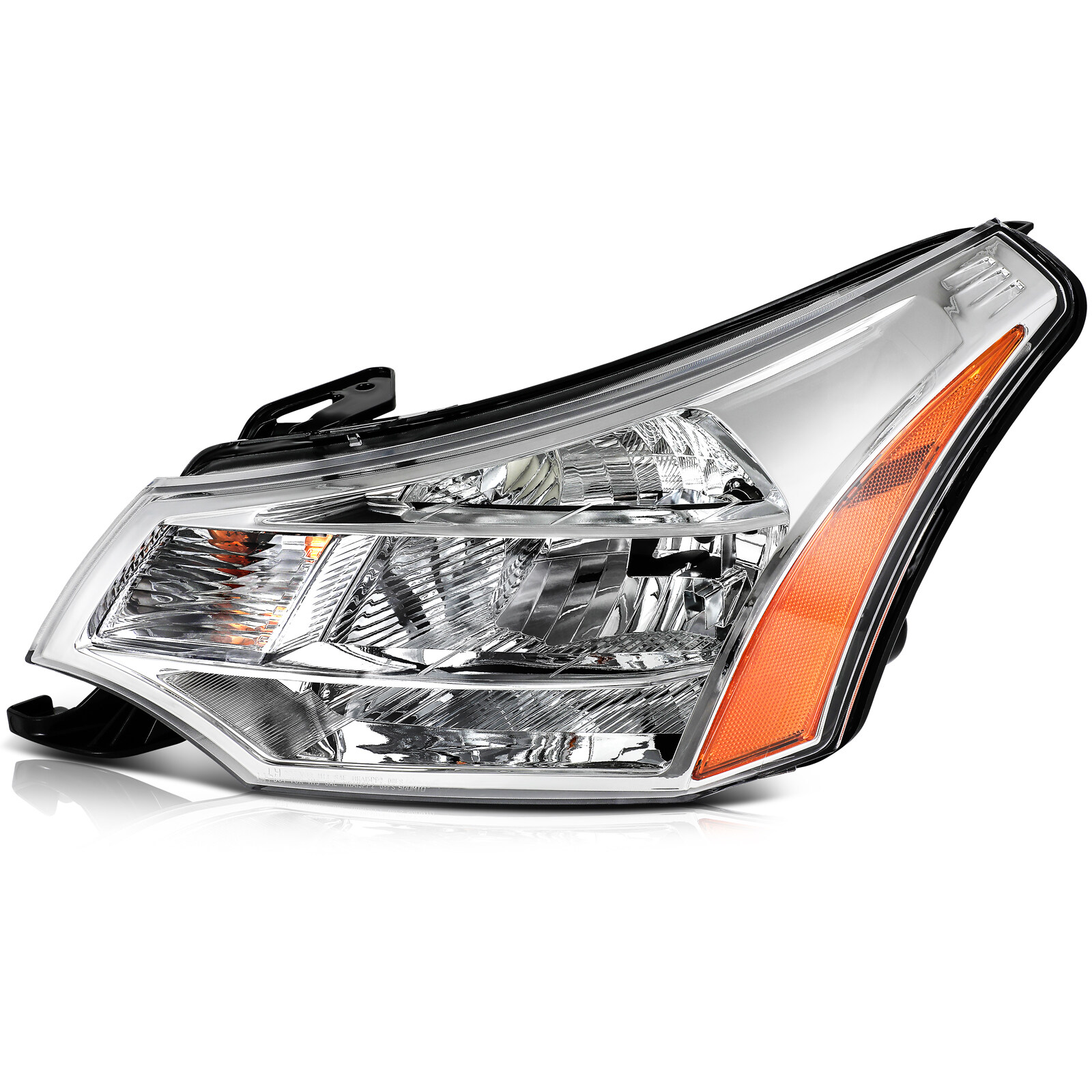 ECCPP Headlight Assembly  for Focus 2008-2011 Driver and Passenger Side Headlamps
