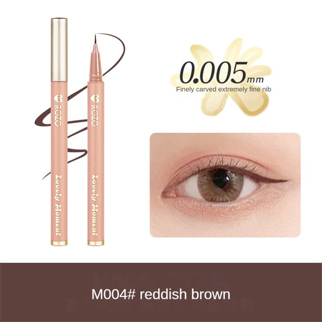 Delineador de ojos líquido champagne, 1/2/3 piezas, resistente al agua, sombra de ojos, negro, marrón, Lápiz Delineador de ojos, maquillaje de fiesta de belleza (Style D