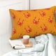 thumbnail image 4 of Fotbe Red Crab Funda de Almohada Decorativa Estilo Occidental, Lujo en Algodón, Fundas para Almohadas King, Cojín Estampado para Decoración del Hogar-14"x20", 4 of 6