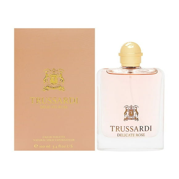 Perfume Trussardi Delicate Rose Eau de Toilette para mujer, 100 ml