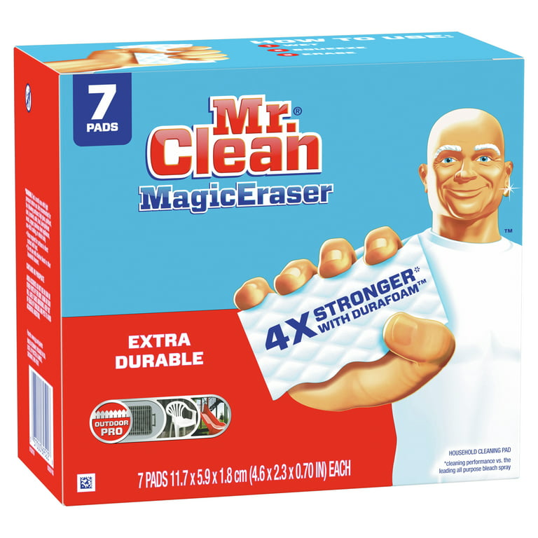 Mr. Clean Magic Eraser Extra Durable Cleaning Pads with Durafoam ...