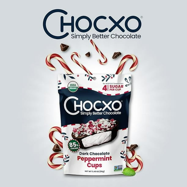 Chocxo Peppermint Cups | Non fixtures for grocery retail - Walmart