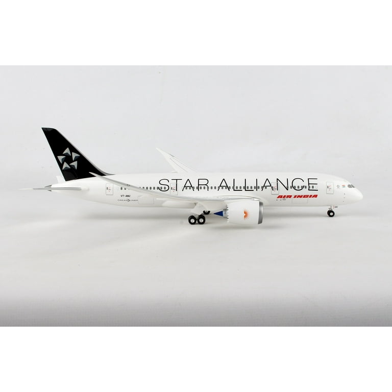 Hogan Wings HG10277G Air India 787-8 1-200 Star Alliance with Gear