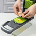 thumbnail image 5 of 7-in-one Kitchen Vegetable Cutter, Upgraded Hand Guard, Improve Vegetable Cutting Efficiency, 5 of 9